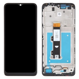 Original LCD Screen For Motorola Moto E22 / E22i Digitizer Full Assembly With Frame