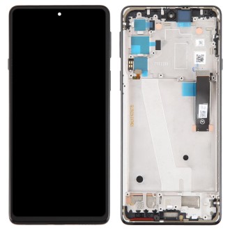 Original LCD Screen For Motorola Moto Edge 20 Digitizer Full Assembly With Frame