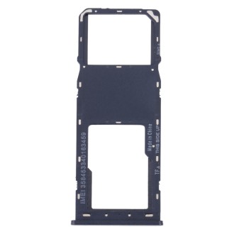 For Alcatel 1V 2021 Original SIM Card Tray + Micro SD Card Tray(Blue)