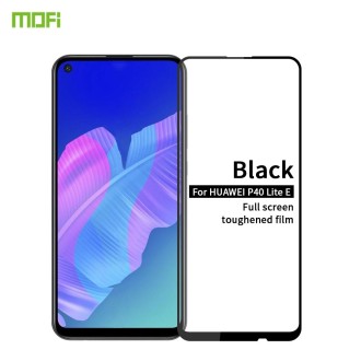 For Huawei Y7P MOFI 9H 2.5D Full Screen Tempered Glass Film(Black)