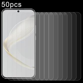 For Huawei nova 11 50pcs 0.26mm 9H 2.5D Tempered Glass Film