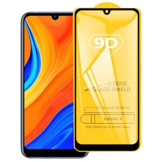 For Huawei  Y6s (2019) 9D Full Glue Full Screen Tempered Glass Film