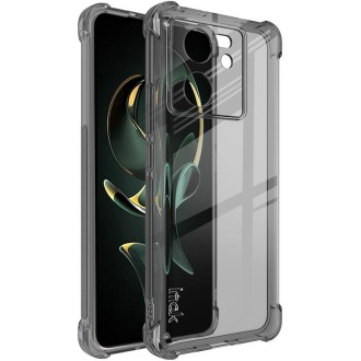 For Xiaomi Redmi K60 Ultra 5G imak Shockproof Airbag TPU Phone Case(Transparent Black)