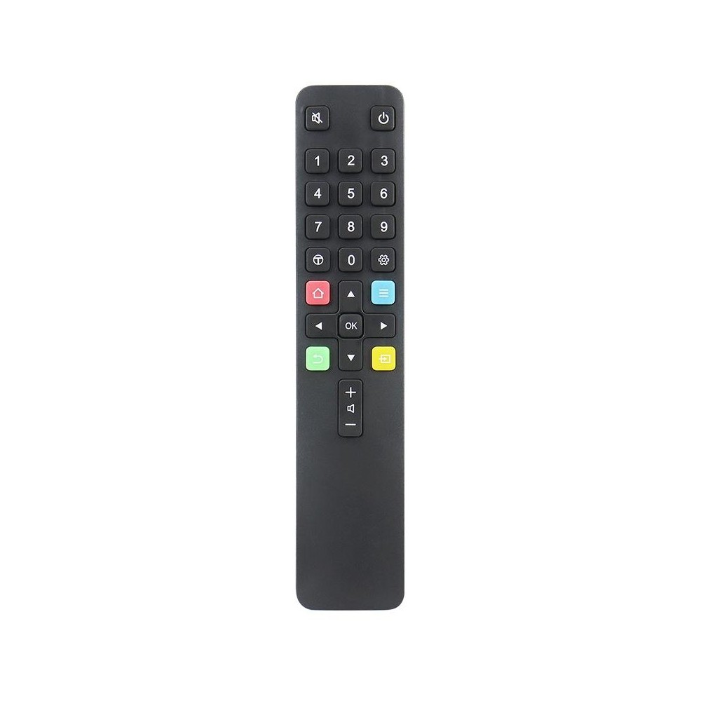 For TCL TV Remote Control  ARC801L RC801LDCI1 49p3 55p3, Etc.(Black)