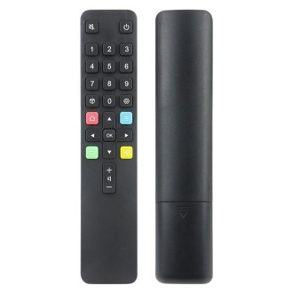 For TCL TV Remote Control  ARC801L RC801LDCI1 49p3 55p3, Etc.(Black)