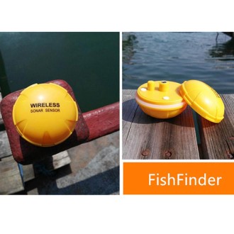 Bluetooth Fish Detector 125KHz Sonar Sensor 0.6-36m Depth Locator Fishes Finder Alarm for iOS & Android Mobile Phones