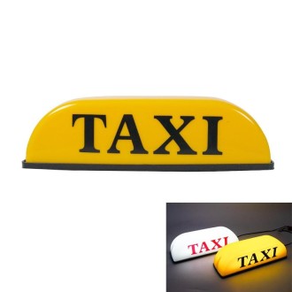 CARFU AC-757 Car Suction Taxi LED Dome Lights Taxi Roof Lamp(Yellow)