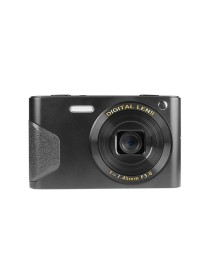 C8 4K  2.7-inch LCD Screen HD Digital Camera Retro Camera,Version: 30W  Standard Version Black