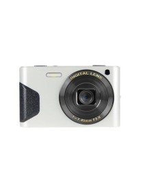C8 4K  2.7-inch LCD Screen HD Digital Camera Retro Camera,Version: 30W Standard Version  White