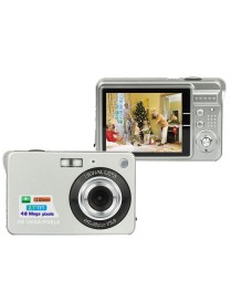 18 Million Pixel Entry-Level Digital Cameras Daily Recording Photos And Videos Macro Student Cameras(Silver)