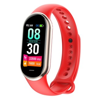 M8 1.14 inch IP68 Waterproof Color Screen Smart Watch,Support  Heart Rate / Blood Pressure / Blood Oxygen / Blood Sugar Monitori