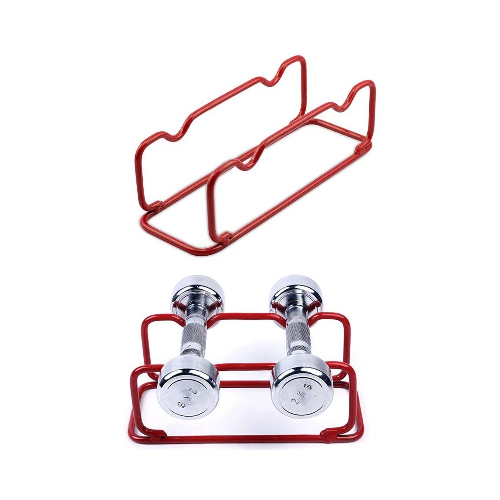 Gym Vertical Dumbbell Rack Dumbbell Holder, Specification: Small (Red)