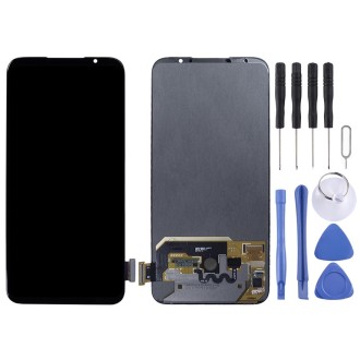 Original LCD Screen for Meizu 16XS with Digitizer Full Assembly(Black)