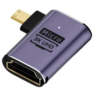 D8K-02 8K HDMI 2.1 to Micro HDMI Adapter