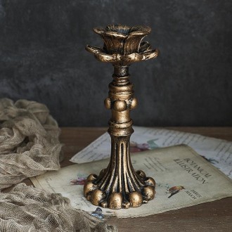 Retro Candlestick Photo Prop Home Decoration Ornaments without Candles(Style 2)