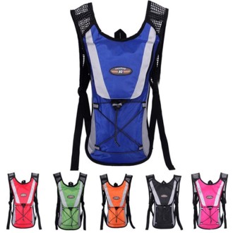 Outdoor Sports Mountaineering Cycling Backpack Water Bottle Breathable Vest(Pink)