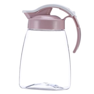 Explosion-proof Heat-resistant Cold Kettle Juice Jug Herbal Teapot, Capacity: 1.2L (Pink)