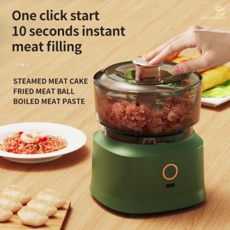 MY-01 Multifunctional Cooking Machine Wireless Electric Meat Grinder Baby Food Supplement Machine(Coffee)