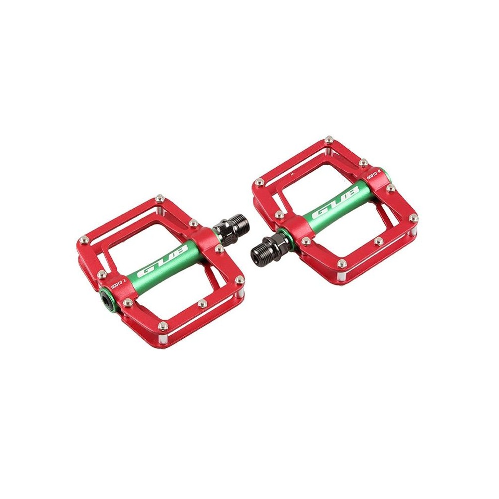 GUB GC010 MTB Bicycle Pedals(Red)