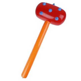 PVC Inflatable Children's Toy Colorful Mace, Random Color Delivery