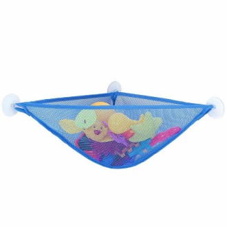 Home Bathroom Storage Bag Multifunctional Children Toy Storage Bag(Light Blue)