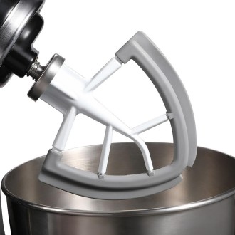 KA-5A For KitchenAid Tilt-Head Mixers 4.5-5QT Flex Edge Beater With Flexible Silicone Edges