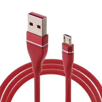 Nylon Weave Style USB to Micro USB Data Sync Charging Cable, Cable Length: 1m, For Galaxy, Huawei, Xiaomi, LG, HTC and Other Sma