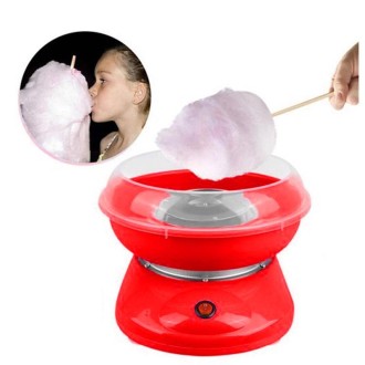 Electric Cotton Candy Machine, Plug:EU(Red)