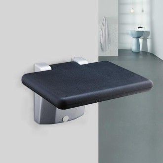 Bathroom Wall-mounted Folding Stool Porch Changing Shoes Seats Square With Armrest