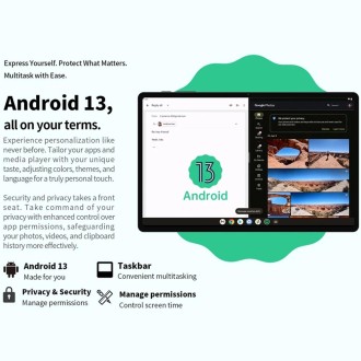 Teclast M50 4G LTE Tablet PC 10.1 inch, 6GB+128GB,  Android 13 Unisoc T606 Octa Core, Support Dual SIM