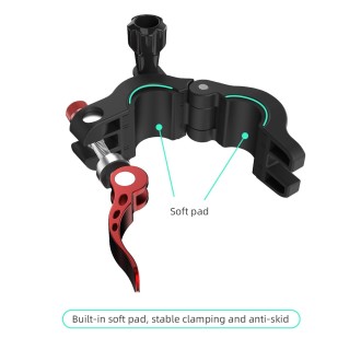 For DJI Air 3 / RC 2 Sunnylife ZJ669 Remote Control Riding Bracket(Black)