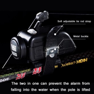 DEDAO A2 Sea Pole Fishing High Sensitivity Electronic Alarm With Light(No Battery)