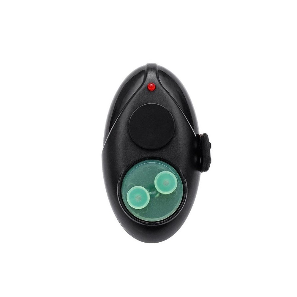 Luminous High-Sensitivity Fishing Electronic Alarm Automatic Induction Waterproof Bell For Fish Hook(Black)