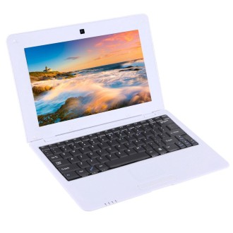 TDD-10.1 Netbook PC, 10.1 inch, 1GB+8GB, Android 5.1 Allwinner A33  Quad Core 1.6GHz, BT, WiFi,  SD, RJ45(White)