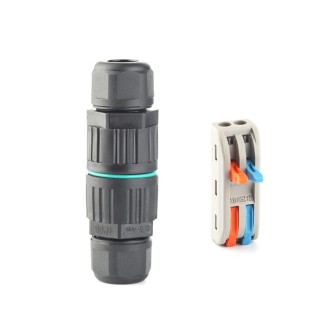 CDF-200/3 Waterproof Wire Connector With 2 Pin Quick Connector