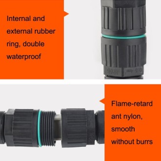 CDF-200/3 Waterproof Wire Connector With 3 Pin Cold Pressure Terminal