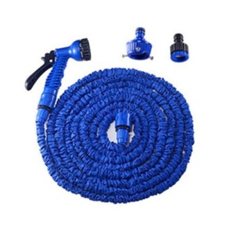 Durable Flexible Dual-layer Water Pipe Water Hose, Length: 5.7m-15m (EU Standard)(Blue)