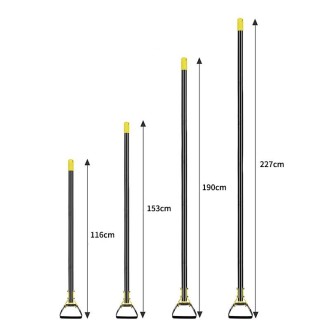 MYL-10 Stirrup Ring Weeding Hoes Garden Tools, Specification:  3 Sections 1.2m