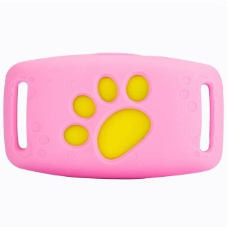 Z8-A Mini Pet Smart Wear GPS Pet Locator Tracking Device(Pink)