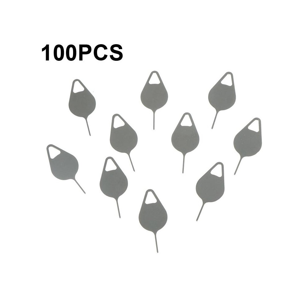 100 PCS Universal Thickened and Hardened Steel Phone Card Removal Pin(Style 1)