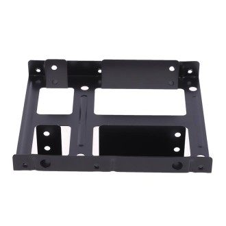 2.5 to 3.5 Dual Desktop SSD Mounting Internal Adapter Hard Drive Bracket