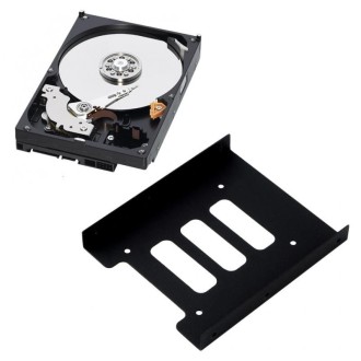 2.5 to 3.5 Inch Metal Mount Adapter HDD SSD Hard Drive Bracket