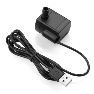 1.5m Micro USB DC Silent Brushless Water Pump(Black)