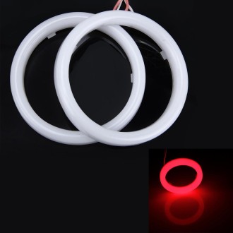 2 PCS 2.5inch Car Angel Eyes Light, DC 12V(Red Light)