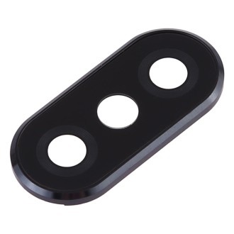 10 PCS Camera Lens Cover for Xiaomi Redmi Note 6 Pro(Black)