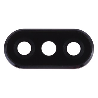 10 PCS Camera Lens Cover for Xiaomi Redmi Note 6 Pro(Black)