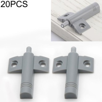 20 PCS Aircraft Shape Front Buffer Cabinet Door Anticollision Damper Shock Absorber(Grey)