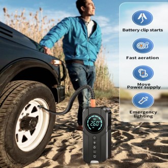 YX1920SH 8400mAh Vehicle Emergency Start Power Supply Air Pump All-in-one Machine