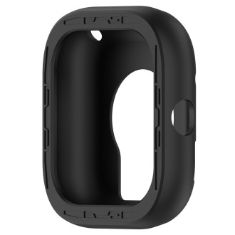 For Redmi Watch 4 Silicone Smart Watch Protective Case(Black)