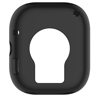 For Redmi Watch 4 Silicone Smart Watch Protective Case(Black)